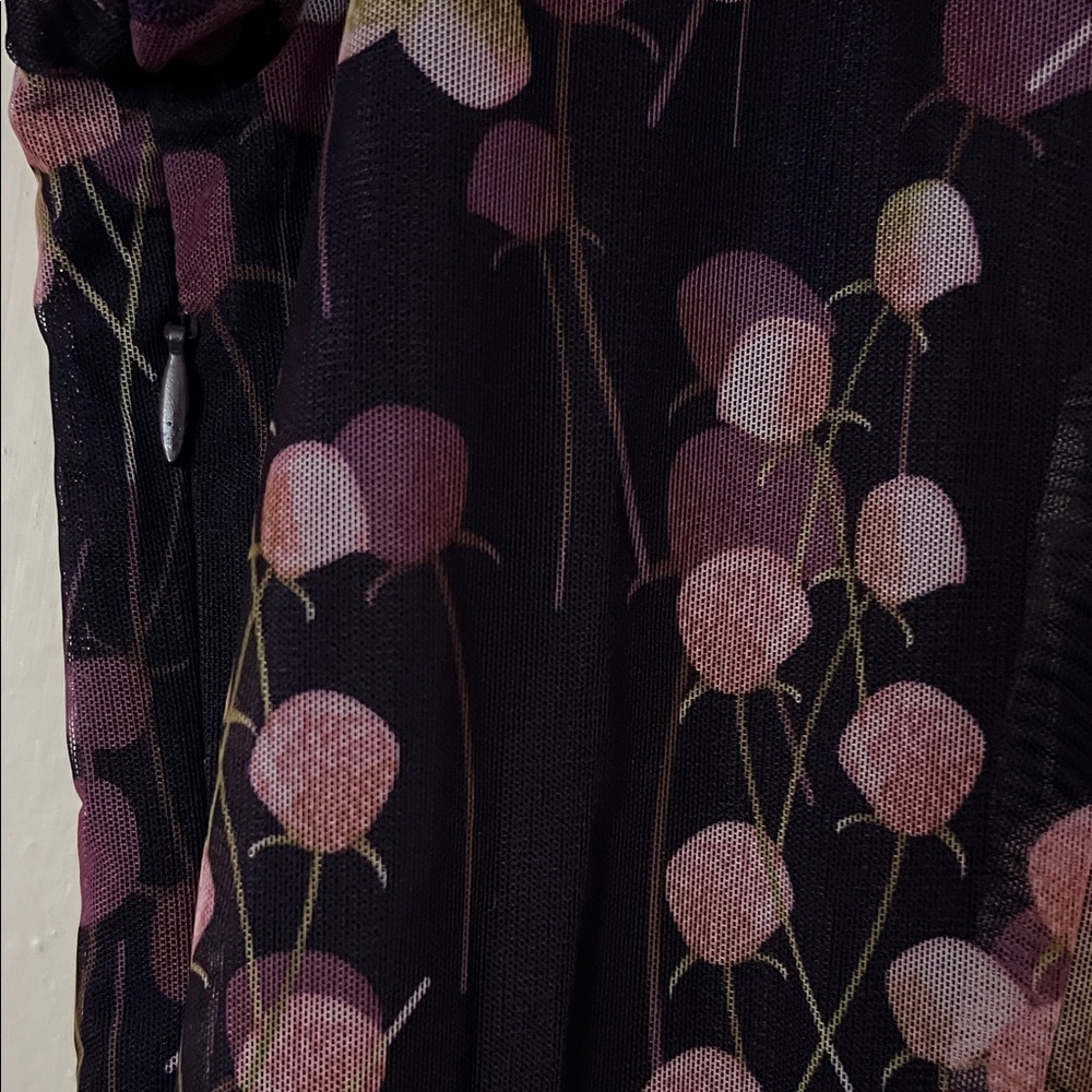 Floral Purple Dress - Picture 4 of 7